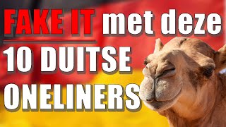 Doe alsof je Duits kent 10 bekende Duitse oneliners [upl. by Eelra567]