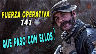 Que Paso con la Fuerza Operativa 141 y sus integrantes en Call Of Duty [upl. by Aileduab]