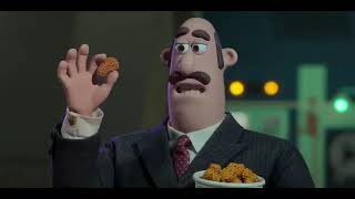 Preparing Chicken Nuggets Scene  CHICKEN RUN DAWN OF THE NUGGET 2023 Movie CLIP HD [upl. by Dorita]