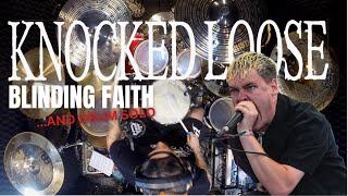 Ninja plays Knocked Loose  Blinding Faith with most legendary DRUM SOLO of all TIME omg must watch [upl. by Harrak]