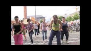 Zumba Flashmob  Heinerfest Darmstadt [upl. by Noremak539]