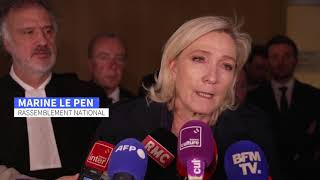 Staatsanwalt fordert mehrjährige Hafstrafe für Le Pen [upl. by Oiram]