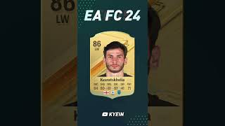 Khvicha Kvaratskhelia  FIFA Evolution FIFA 23  EAFC 25 [upl. by Anastasia]