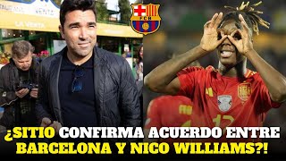 ⏰¡NICO DA PLAZO BARCELONA AHORA TIENE QUE CORRER SI NO [upl. by Campbell157]