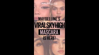 NEW MAYBELLINE LASH SENSATIONAL SKY HIGH MASCARA [upl. by Michale]