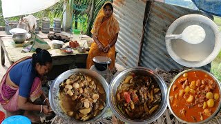 Birthday Special Thali  NonVeg Bengali Thali Birthday Special Bengali Lunch [upl. by Tawsha]