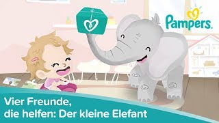 Pampers für UNICEF  Vier Freunde die helfen Der kleine Elefant [upl. by Alexis]