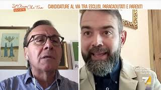 Andrea Crisanti candidato dal PD scontro tra Walter Verini e Francesco Borgonovo quotÈ uno [upl. by Suirad]