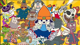 PaRappa The Rapper Series All Songs GOOD [upl. by Anikas300]