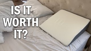 Kӧlbs Bed Wedge Pillow with Memory Foam Top Review  Is It Worth It [upl. by Eixirt990]