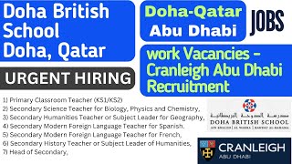 uae teacher jobs  Urgent Hiring [upl. by Kieran]