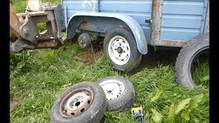 Horsebox Conversion  Fixing the wheels  3 [upl. by Roby845]