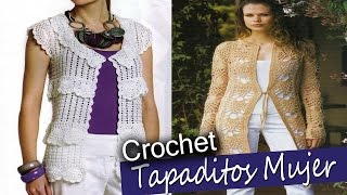 Tapaditos de Mujer  Tejidos a Crochet  Diseños e Imagenes [upl. by Theobald]