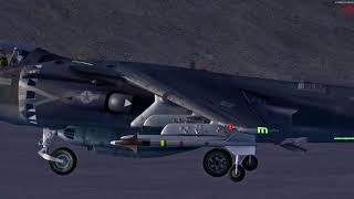 Prepar3D v3  Razbam AV8B Harrier II  Tongass Fjords [upl. by Rrats]