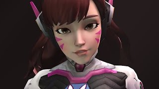 SFM Overwatch  Dva Lights Up the Dance Floor [upl. by Minsk]