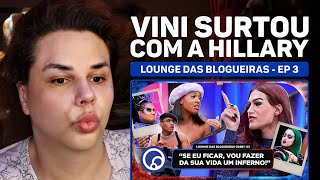 Wanessa Wolf reagindo Lounge das Blogueiras QUEM É SEU RIVAL E SEU ALIADO NO JOGO  CDB 6 [upl. by Eanom]