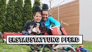 Folge 44 Erstausstattung erstes eigenes PFERD 🐴🍀😍  Sattel Trense amp Co [upl. by Miharbi909]