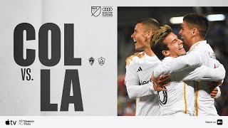 Colorado Rapids vs LA Galaxy  Audi 2024 MLS Cup Playoffs  Full Match Highlights [upl. by Christoph]