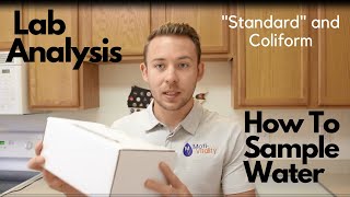 How To Sample Water For a Lab Analysis quotStandardquot and Coliform [upl. by Ayekram]