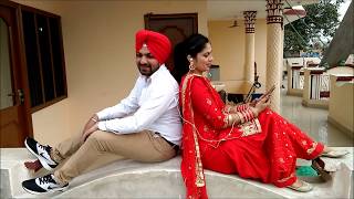 POST WEDDING SHOOT Dilpreet Dhanoa  Pardeep  Pekeyan Nu  Roshan Prince  Pre Wedding [upl. by Eamanna]