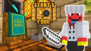 STRATS FOOD EXPANSION ADDON DE COMIDA Y CULTIVOS PARA MINECRAFT PE 120 bedrock🧑‍🍳🔪 [upl. by Anerys717]