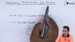 Frequency Modulated CW Radar  Radar Engineering  Microwave Engineering [upl. by Tereve]