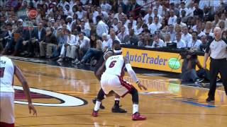 NBA Playoffs Joe Johnsons Lights Out 2nd Half Not Enough [upl. by Aduhey]