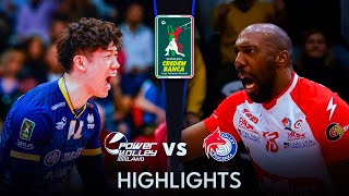 PIACENZA vs MILANO  Highlights  Superlega Quarterfinals  Round 5 [upl. by Krahling]