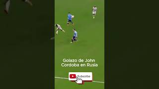 Golazo del colombiano John Córdoba en Rusia [upl. by Nuriel89]