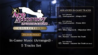 Ace Attorney Investigations Collection  Preorder Bonus Preview Medley [upl. by Ahtekahs]