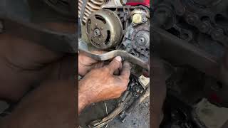 Motorcycle gear shaft broken new technique fittingnewvideo YouTube short [upl. by Fabrienne]