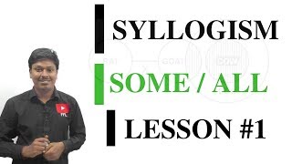 SYLLOGISM LESSON1 SOMEALL [upl. by Ocsirf]