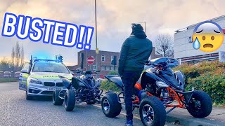 BUSTED BY THE POLICE ON MY SUPER QUAD IN LONDON ARGUMENT [upl. by Stevena]