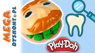 Play Doh Dentysta • Karol u dentysty • bajka po polsku [upl. by Arther320]