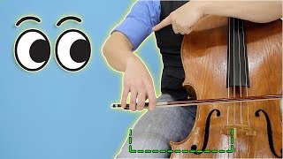 How to PLAY with a BOW on CELLO  a Beginners Cello Lesson  Essential Skills [upl. by Angell]