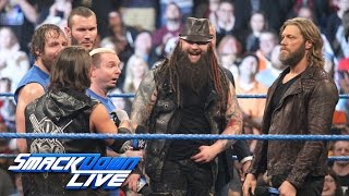 quotThe Cutting Edgequot returns to turn Survivor Series on its head SmackDown LIVE Nov 15 2016 [upl. by Eirotal]