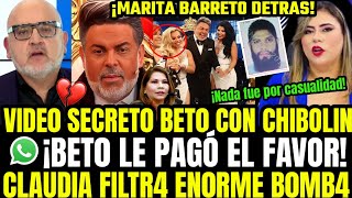 VIDEO EXPL0SIV0 BOMB4 CAYÓ SECRETO AMOROSO DE BETO Y CHIBOLIN Y CLAUDIA DESTAPA LA VERDAD OCULTA [upl. by Samy]