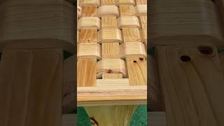 beautiful wooden design woodworking design shorts trendingshorts [upl. by Siladnerb]