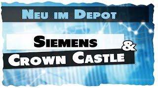 Neu im Depot Siemens und Crown Castle [upl. by Evanthe]