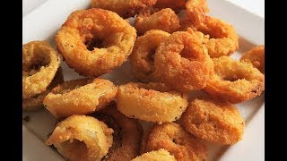 Recette 86 Onion Rings [upl. by Eimarej]