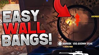 HOW TO GET EASY amp FASTER BULLET PENETRATION KILLS in VANGUARD Best Wall Bang Class Setup amp Tips [upl. by Alwin]