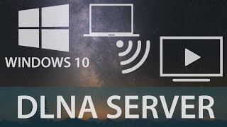 WINDOWS 10  How To Stream Videos Using DLNA Server [upl. by Aelber]