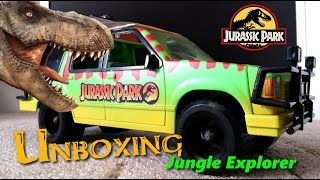 UNBOXING JURASSIC PARK Jungle Explorer GermanDeutsch [upl. by Angle]