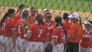 Orangefield walks off Pollok Central in Regional Quarterfinal opener [upl. by Lindi352]