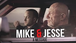 Breaking Bad Mike amp Jesse  A Message [upl. by Yahska]