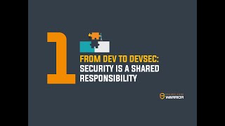 From Dev to DevSec Security is a Shared Responsibility [upl. by Lecirg484]