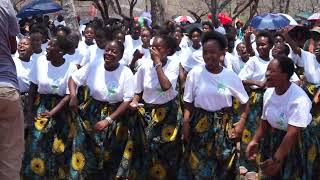 KATONDWE GIRLS  TEMBWE WANGOMA Zambian Catholic music [upl. by Sal]