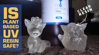 Anycubic EC UV Clear Plant based Resin  Are Plant based resins safe [upl. by Kapeed]