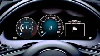 Jaguar XJ 2016  InControl Touch Pro Park Assist [upl. by Ashbaugh]