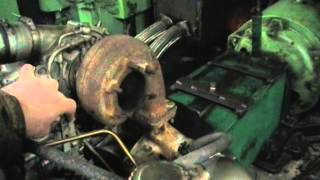 Запуск ЯМЗ238 Турбо Start Up YaMZ238 Turbo ReMan Diesel [upl. by Ahsekar]